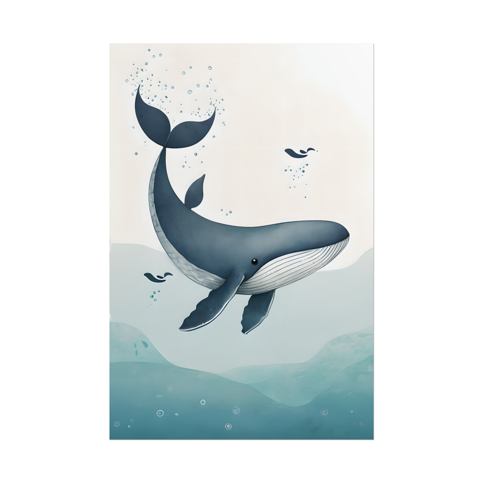 Whale Illustration | ARTMONK